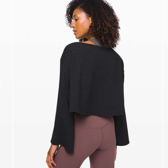 Lululemon Show Your Depth Long Sleeve Cropped Pullover Sweater - Picture 3 of 15